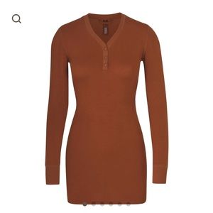 Skims Sleep Henley Dress